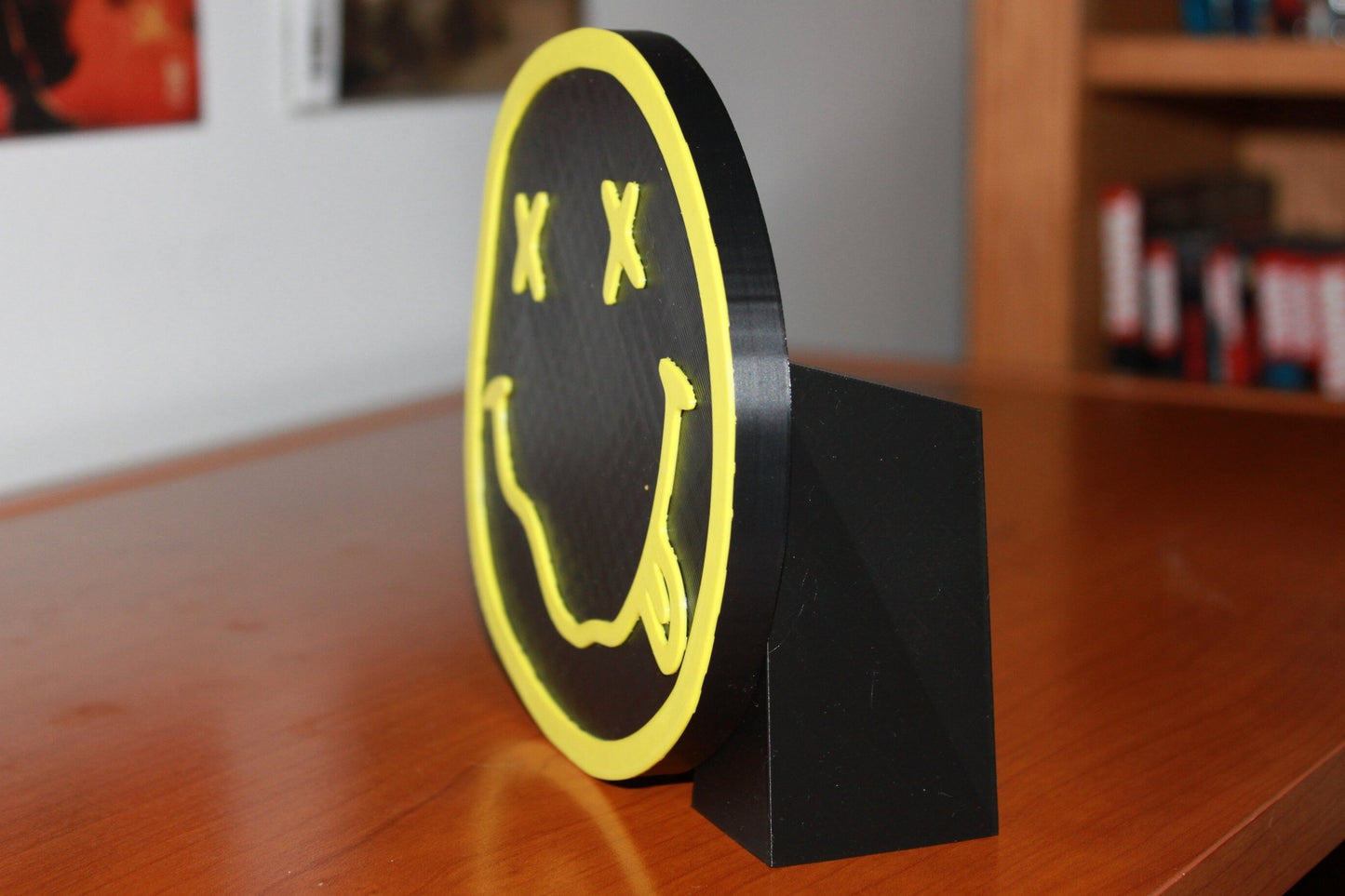 Nirvana 3D Printed Logo Art