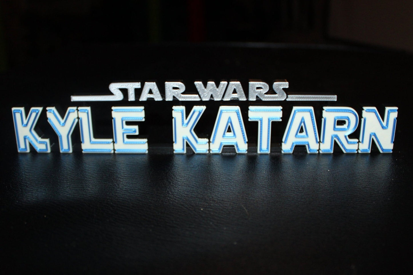 Kyle Katarn 3D printed Logo Art