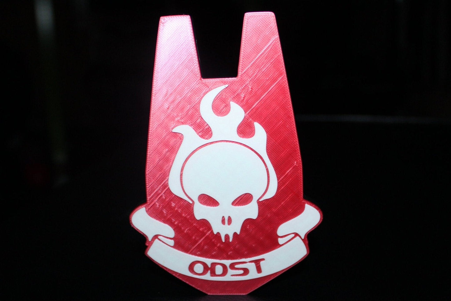 Halo ODST 3D printed Logo Sign Wall Desk Shelf Art