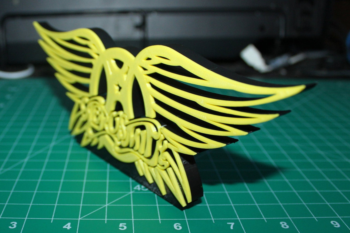 Aerosmith 3D Printed Logo Art