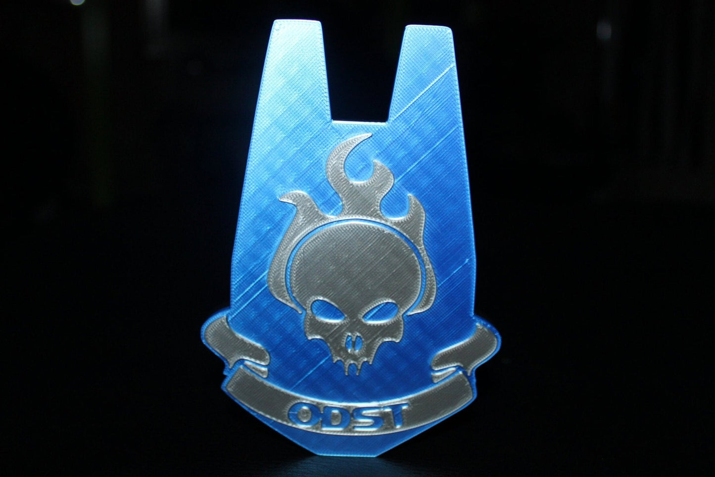 Halo ODST 3D printed Logo Sign Wall Desk Shelf Art