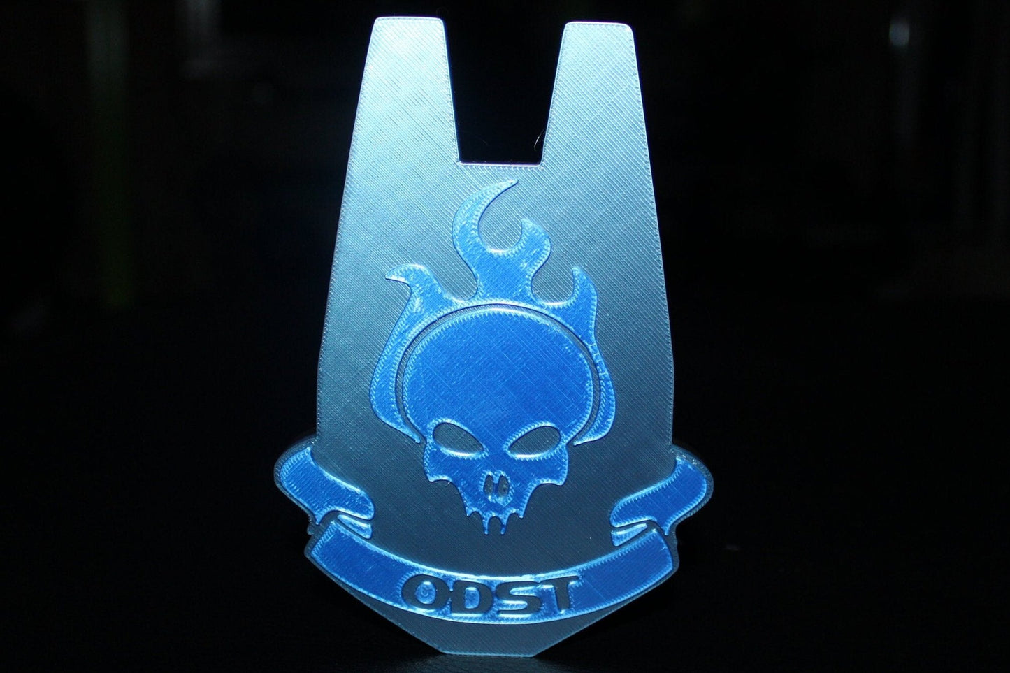 Halo ODST 3D printed Logo Sign Wall Desk Shelf Art