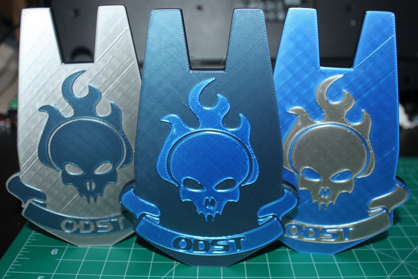 Halo, ODST 3D printed Logo Art
