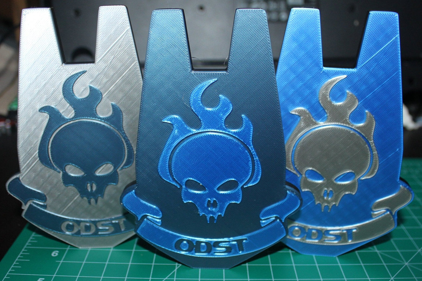 Halo ODST 3D printed Logo Sign Wall Desk Shelf Art