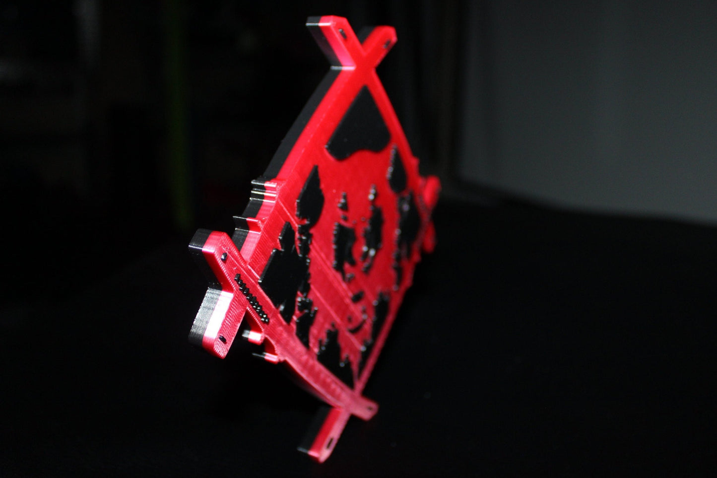 Hollow Squad, Xavier Wulf 3D Printed Logo Art