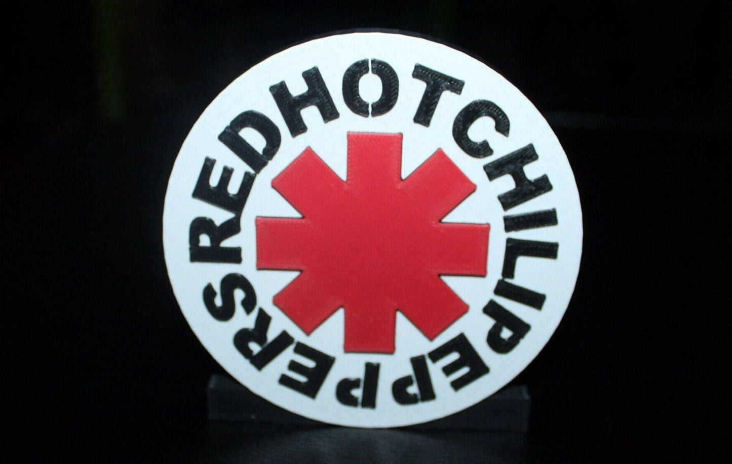 Red Hot Chili Peppers 3D Logo Art
