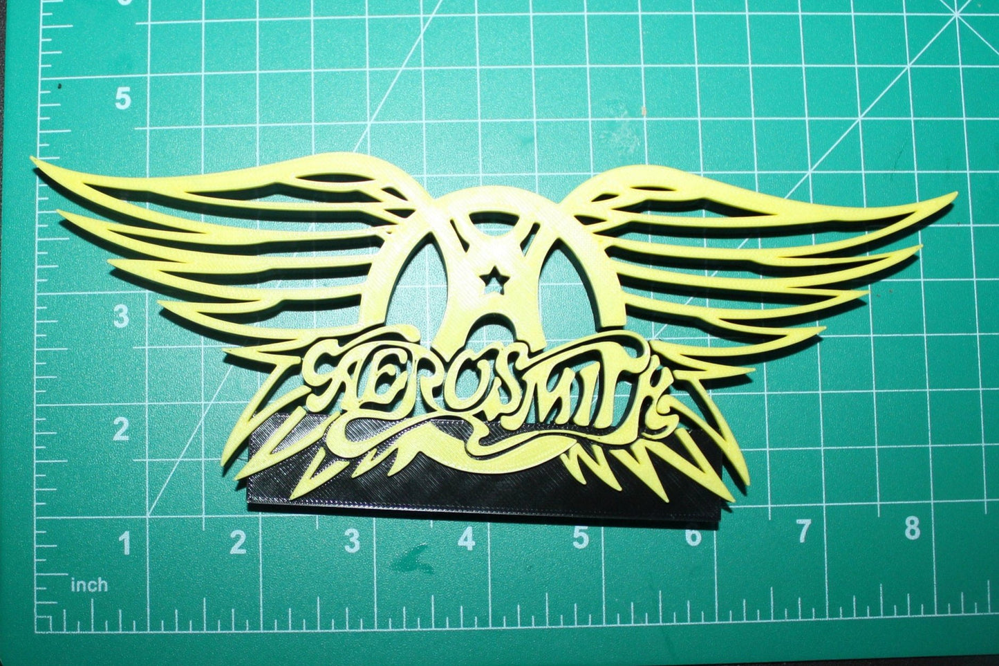 Aerosmith 3D Printed Logo Art