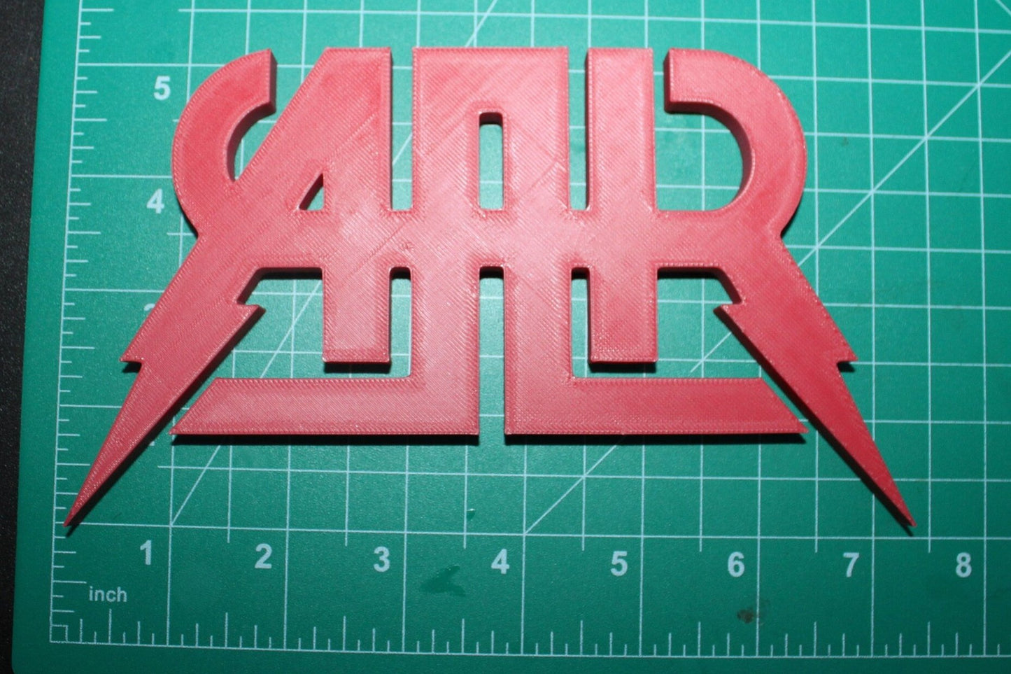 All American Rejects 3D Printed Logo Art