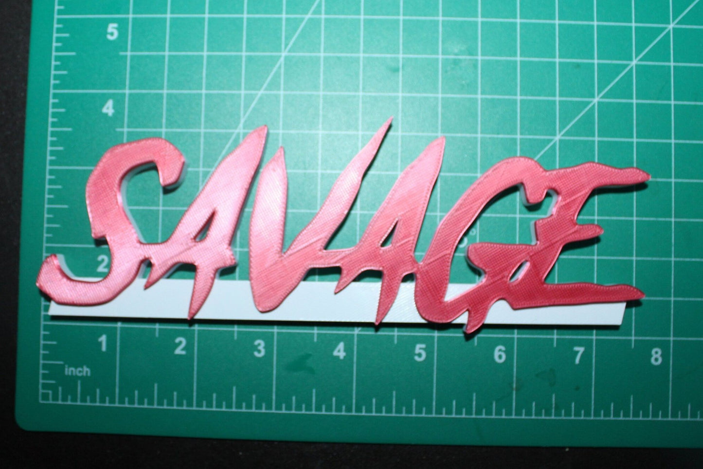 21 Savage 3D Printed Logo Art
