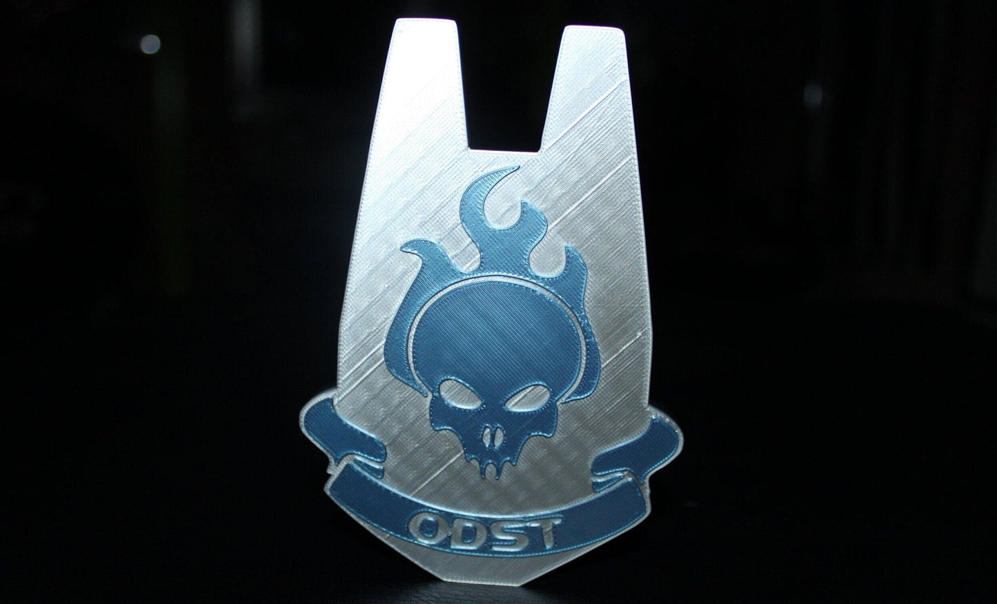 Halo ODST 3D printed Logo Sign Wall Desk Shelf Art