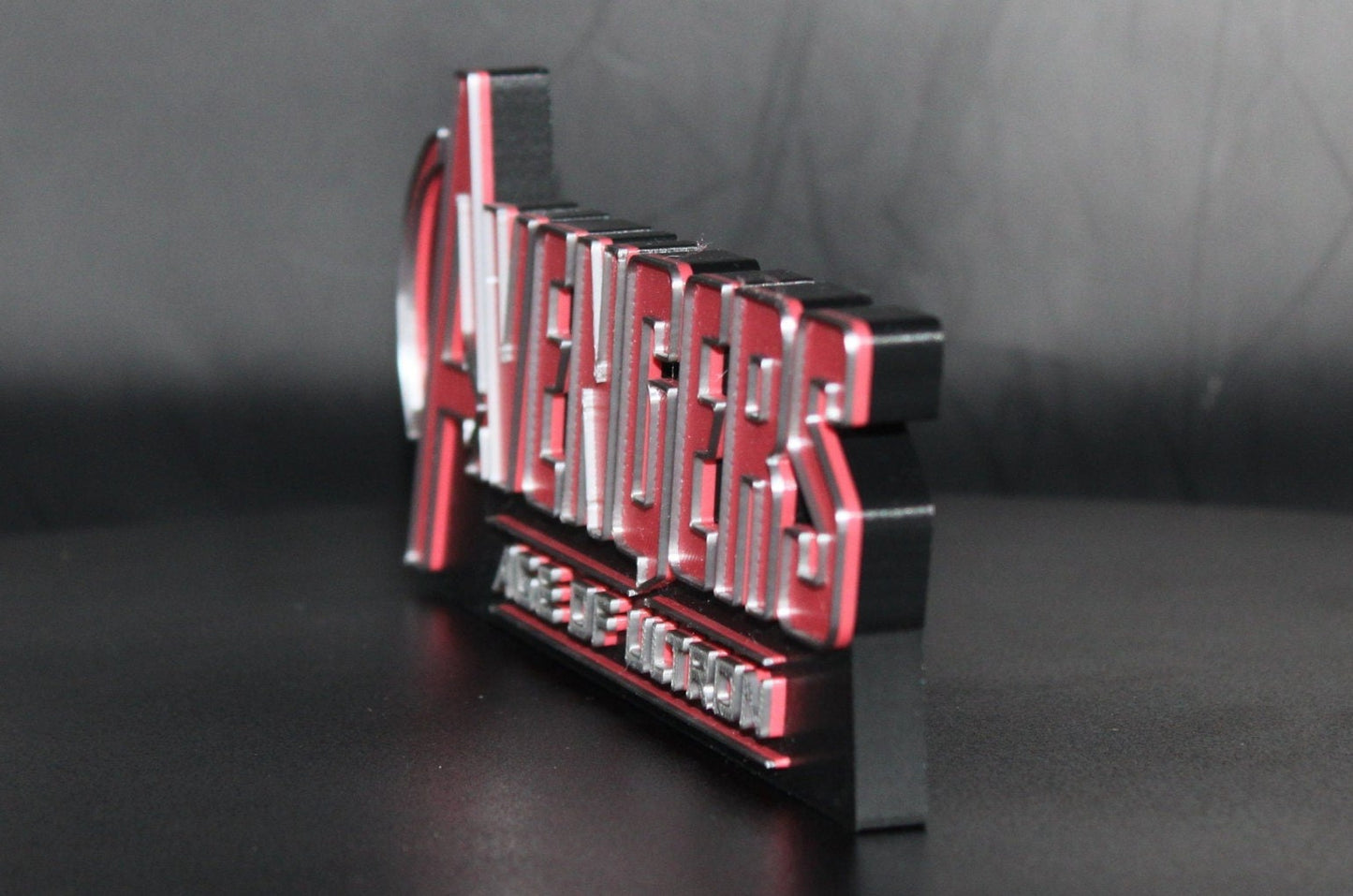 Avengers Age of Ultron 3D printed Comic Logo Art
