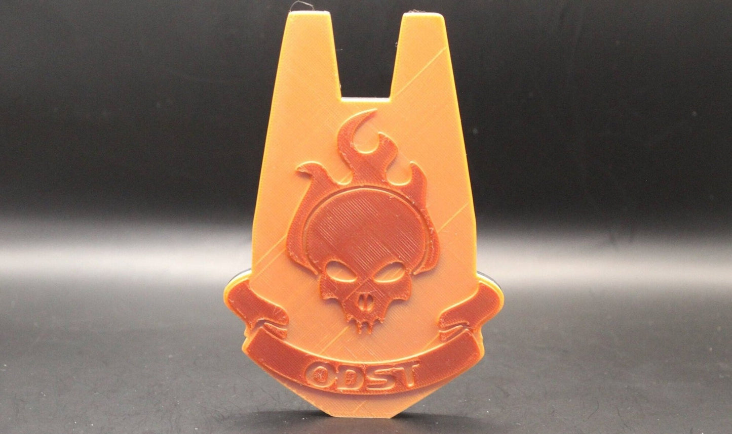 Halo, ODST 3D printed Logo Art