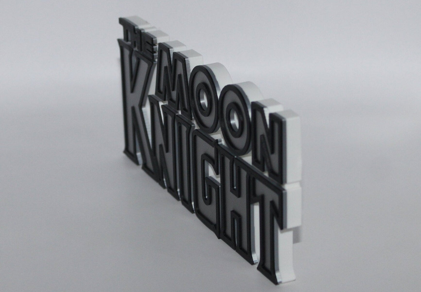 Moon Knight 3D printed Comic Logo Art