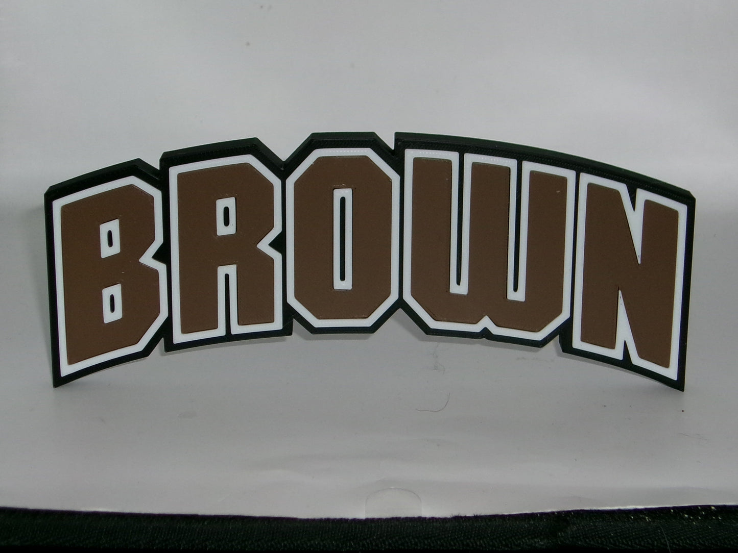 Brown Bears 3D printed Logo Sign Wall Desk Shelf Art
