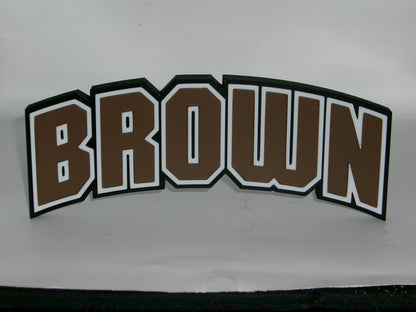 Brown Bears 3D printed Logo Sign Wall Desk Shelf Art