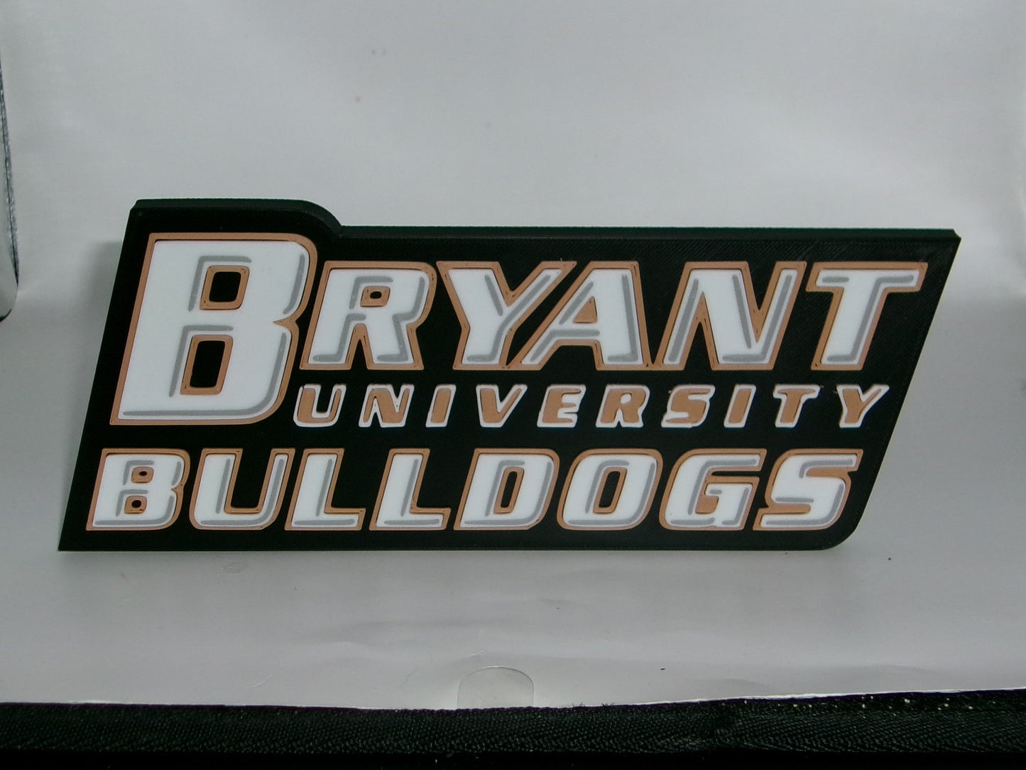 Bryant Bulldogs 3D printed Logo Sign Wall Desk Shelf Art