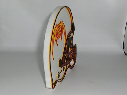 Bethune-Cookman Wildcats 3D printed Logo Sign Wall Desk Shelf Art