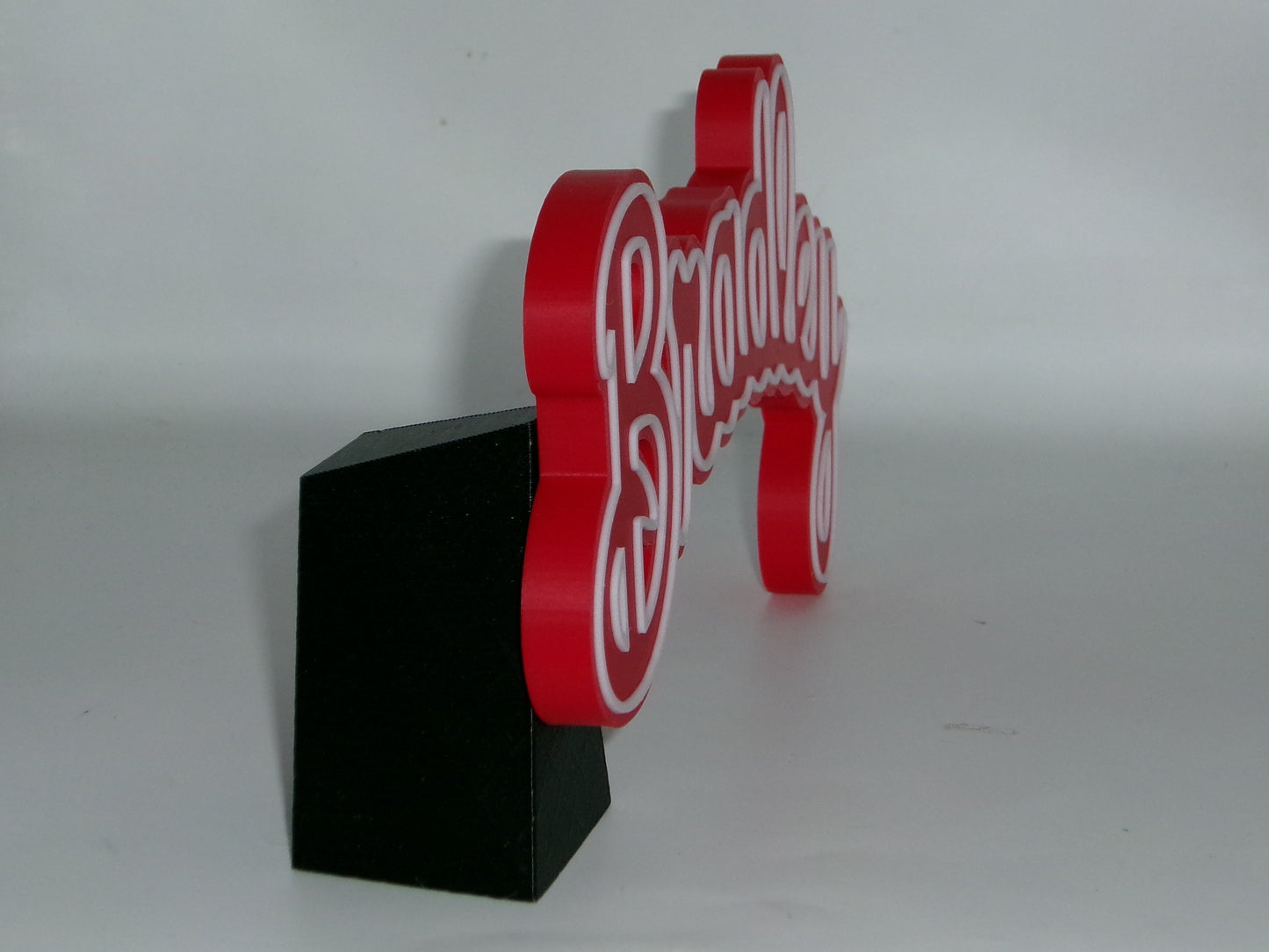 Bradley Braves 3D printed Logo Sign Wall Desk Shelf Art
