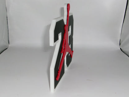 Air Jordan 3D printed Logo Sign Wall Desk Shelf Art