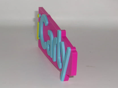 iCarly 3D printed Logo Sign Wall Desk Shelf Art
