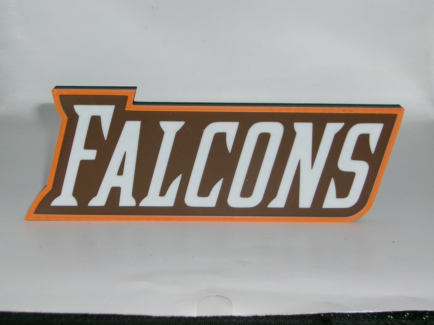 Bowling Green Falcons 3D printed Logo Sign Wall Desk Shelf Art