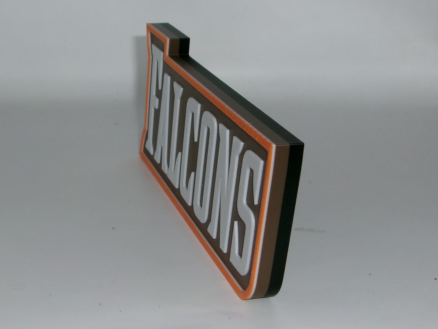 Bowling Green Falcons 3D printed Logo Sign Wall Desk Shelf Art