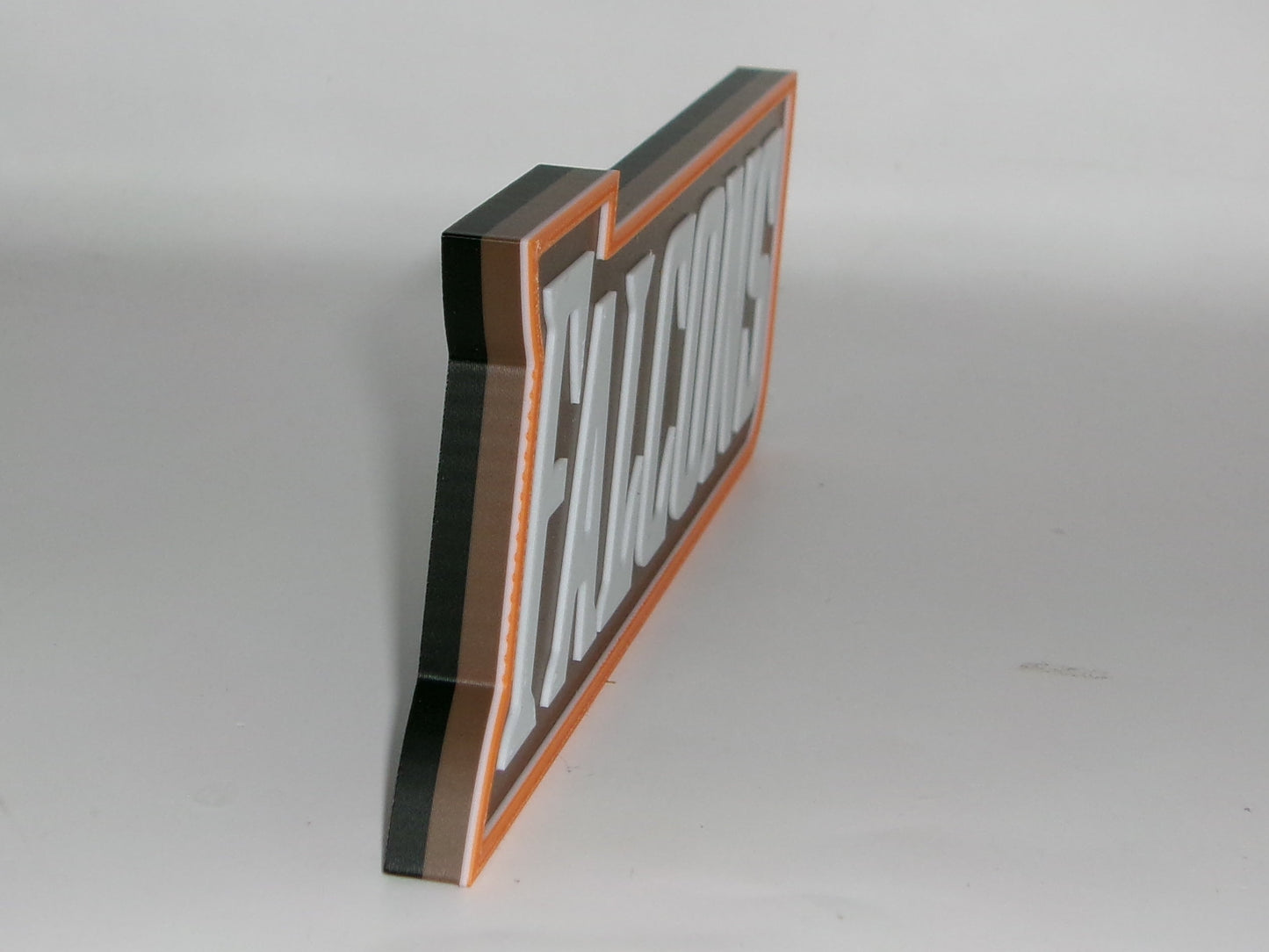 Bowling Green Falcons 3D printed Logo Sign Wall Desk Shelf Art