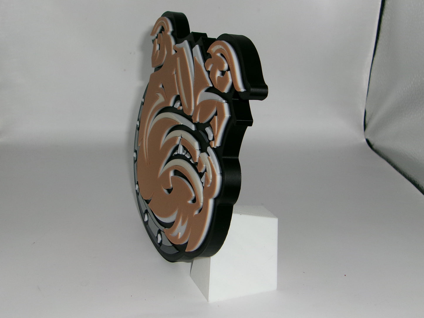 Bryant Bulldogs 3D printed Logo Sign Wall Desk Shelf Art
