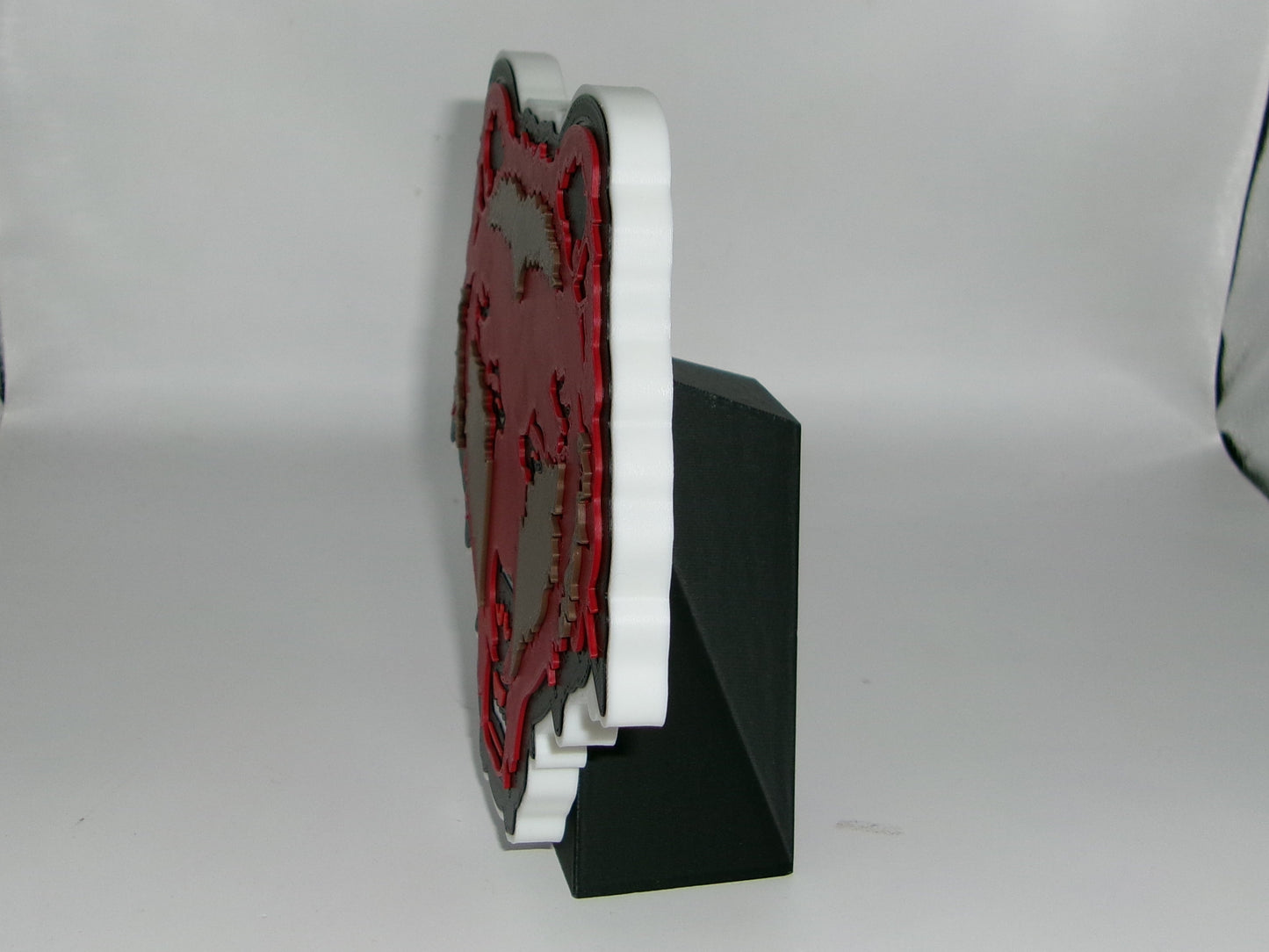 Brown Bears 3D printed Logo Sign Wall Desk Shelf Art
