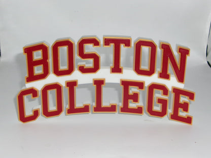 Boston College Eagles 3D printed Logo Sign Wall Desk Shelf Art