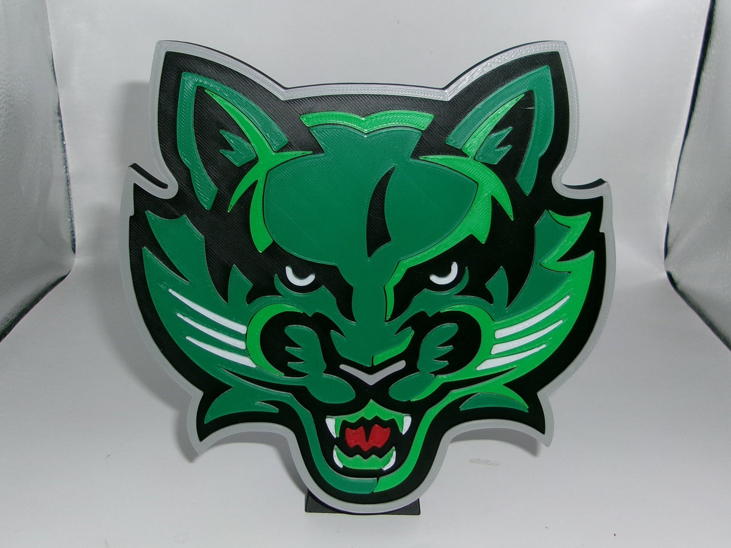 Binghamton Bearcats 3D printed Logo Sign Wall Desk Shelf Art