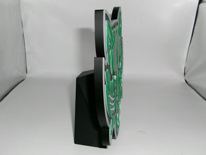 Binghamton Bearcats 3D printed Logo Sign Wall Desk Shelf Art