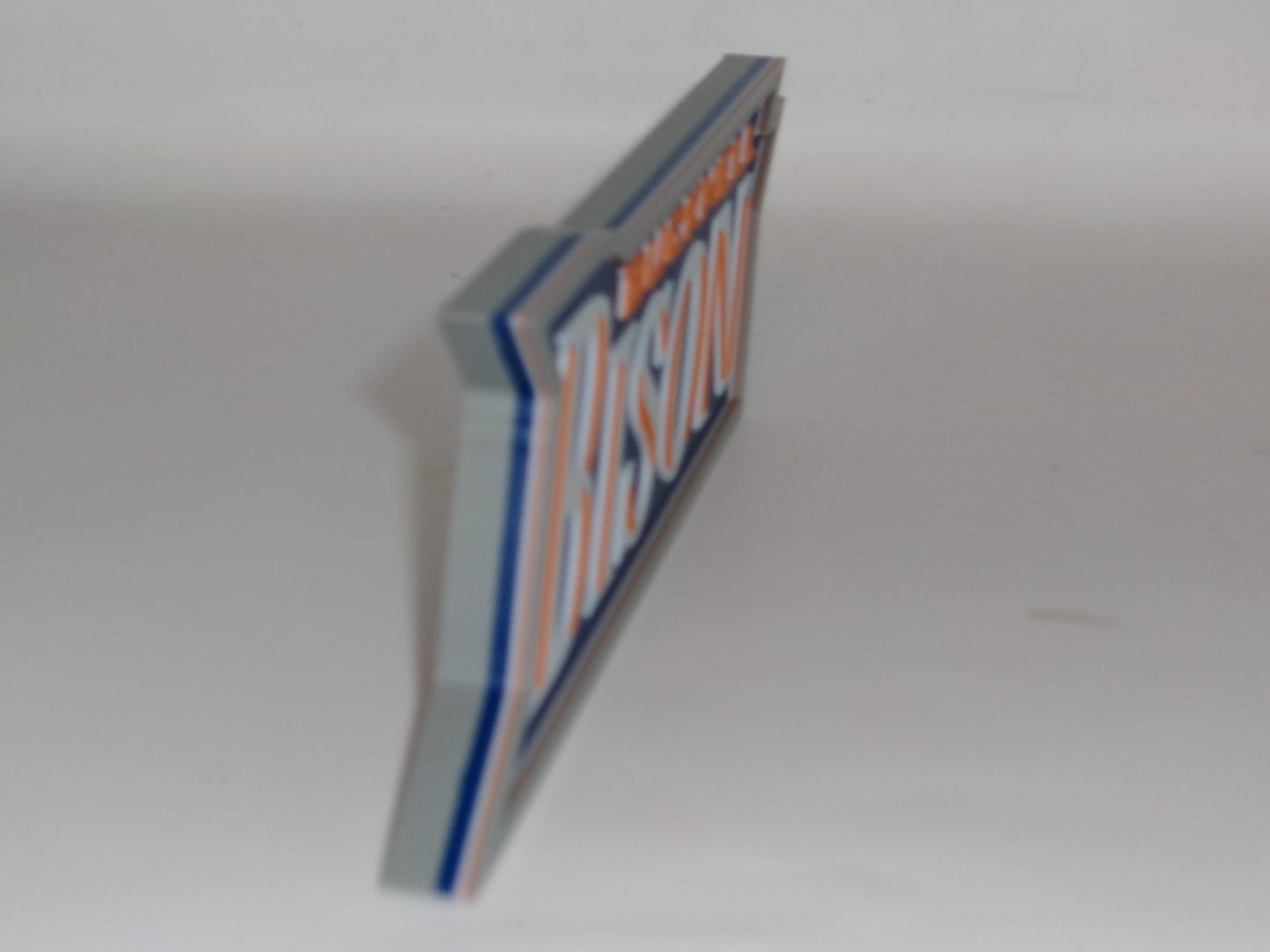 Bucknell Bison 3D printed Logo Sign Wall Desk Shelf Art