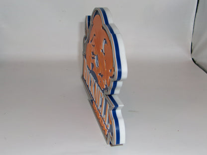 Bucknell Bison 3D printed Logo Sign Wall Desk Shelf Art