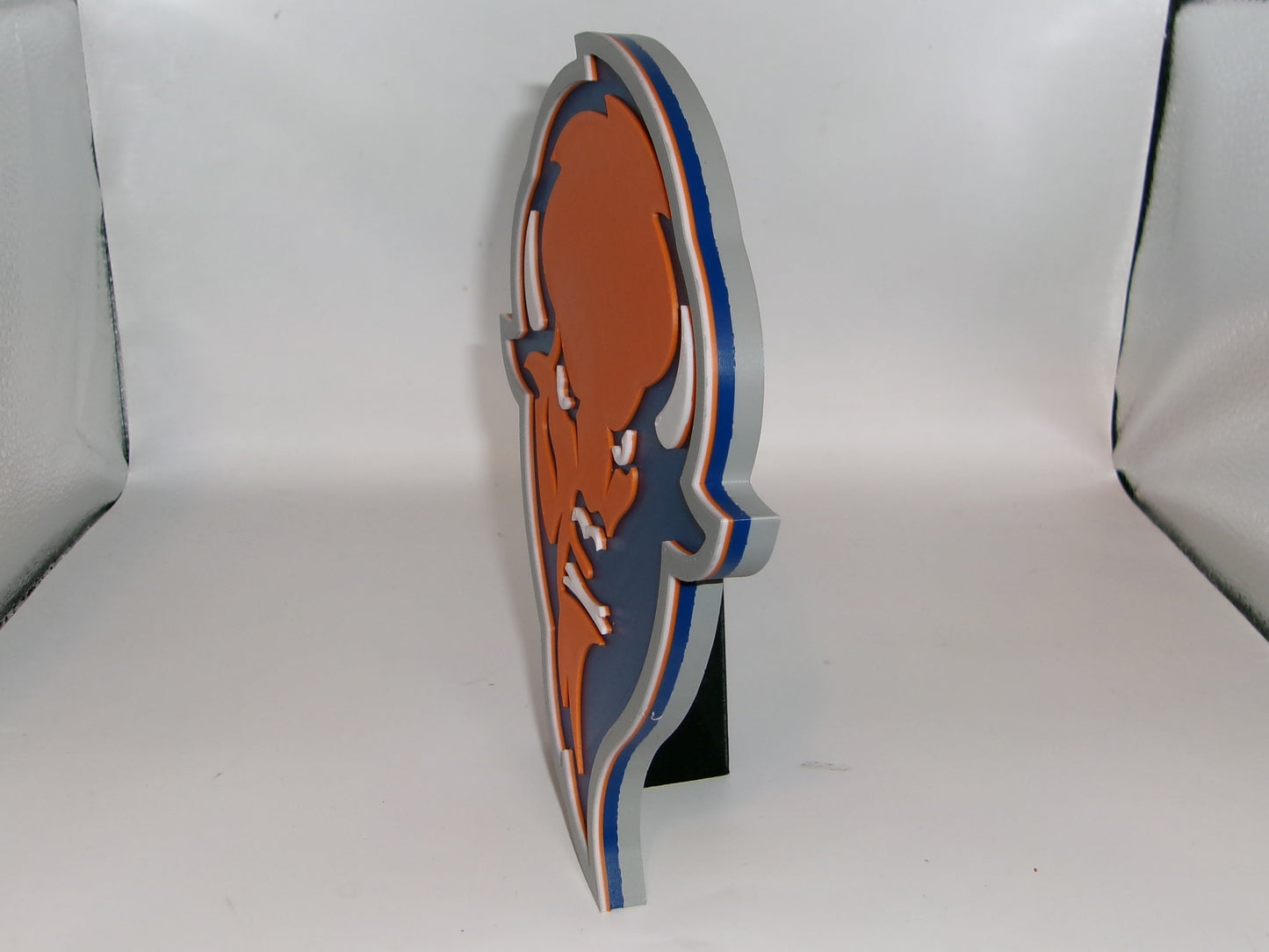 Bucknell Bison 3D printed Logo Sign Wall Desk Shelf Art