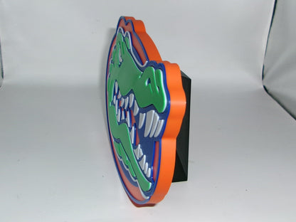 Florida Gators 3D printed Logo Sign Wall Desk Shelf Art