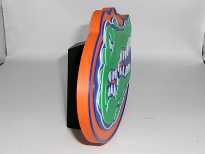 Florida Gators 3D printed Logo Sign Wall Desk Shelf Art