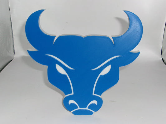 Buffalo Bulls 3D printed Logo Sign Wall Desk Shelf Art
