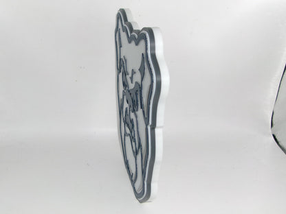 Butler Bulldogs 3D printed Logo Sign Wall Desk Shelf Art