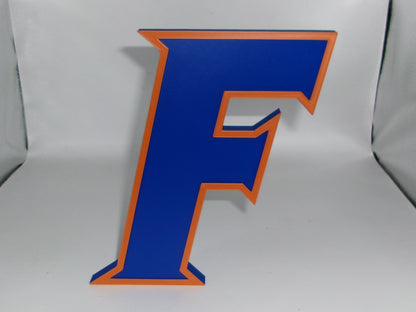 Florida Gators 3D printed Logo Sign Wall Desk Shelf Art