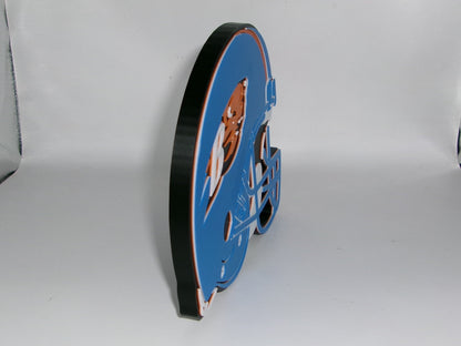Bucknell Bison 3D printed Logo Sign Wall Desk Shelf Art
