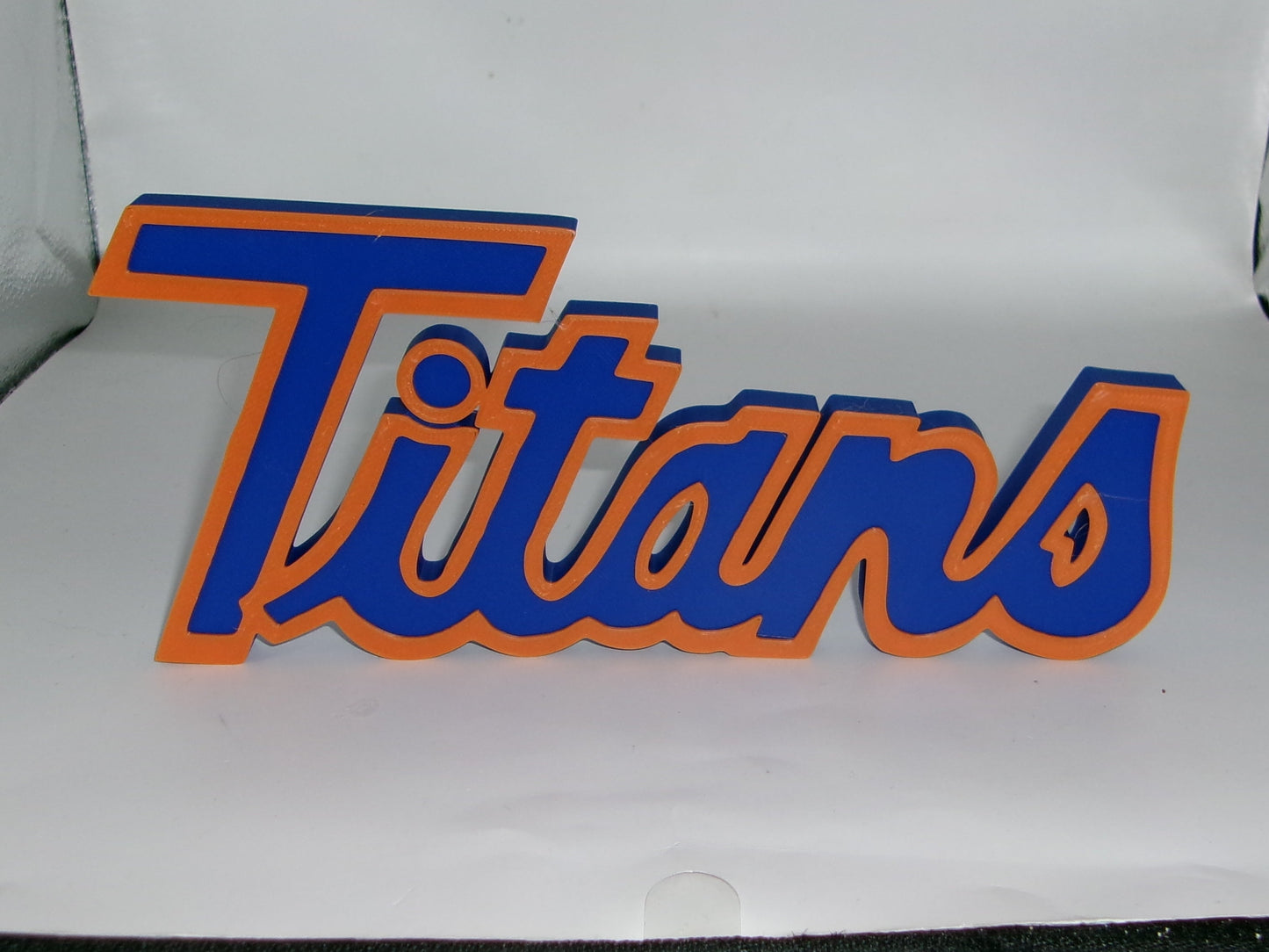 Cal State Fullerton Titans 3D printed Logo Sign Wall Desk Shelf Art