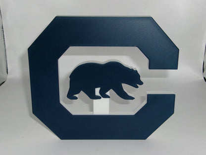 California Golden Bears 3D printed Logo Sign Wall Desk Shelf Art
