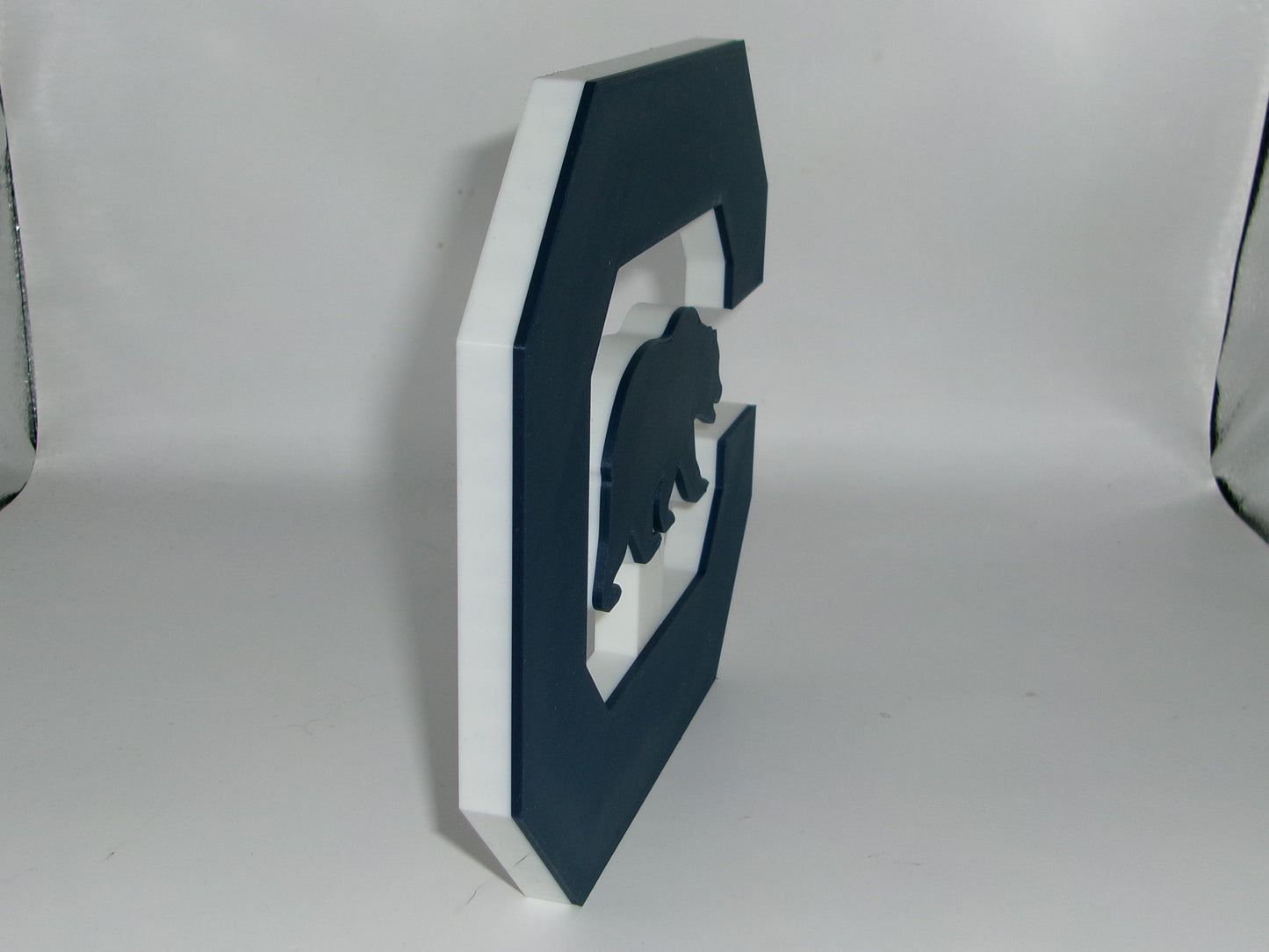 California Golden Bears 3D printed Logo Sign Wall Desk Shelf Art