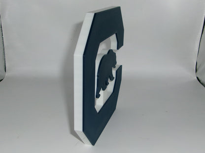 California Golden Bears 3D printed Logo Sign Wall Desk Shelf Art