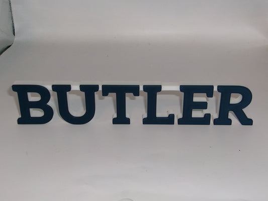 Butler Bulldogs 3D printed Logo Sign Wall Desk Shelf Art