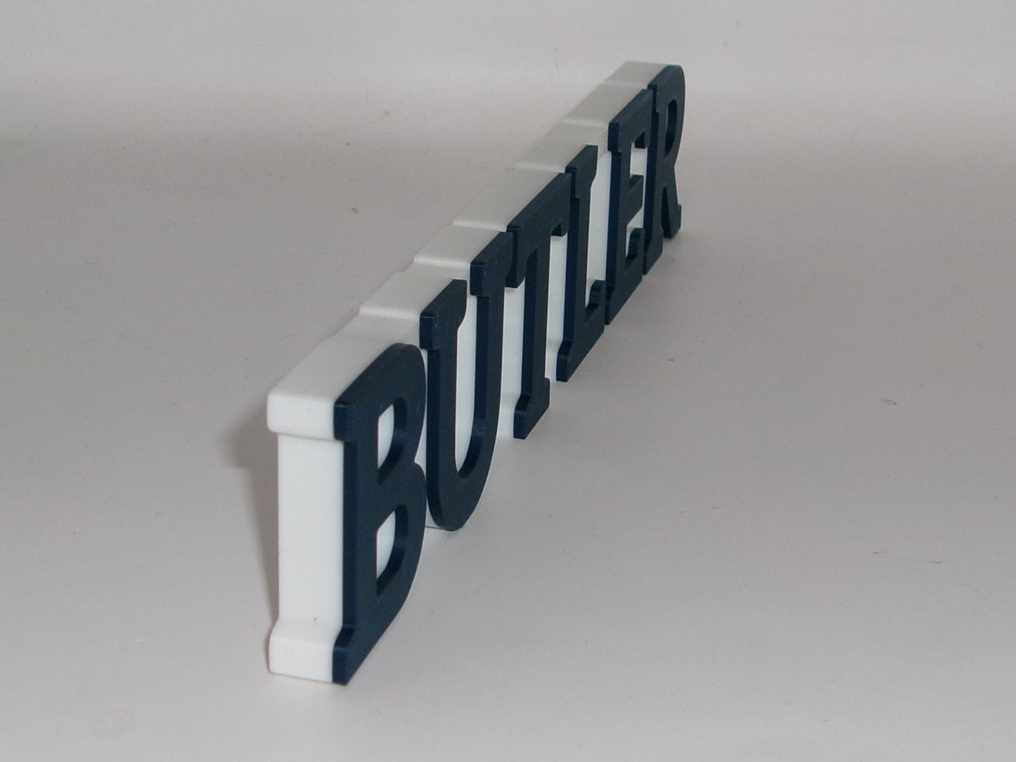 Butler Bulldogs 3D printed Logo Sign Wall Desk Shelf Art