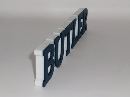 Butler Bulldogs 3D printed Logo Sign Wall Desk Shelf Art