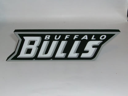 Buffalo Bulls 3D printed Logo Sign Wall Desk Shelf Art