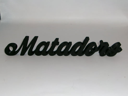 Cal State Northridge Matadors 3D printed Logo Sign Wall Desk Shelf Art